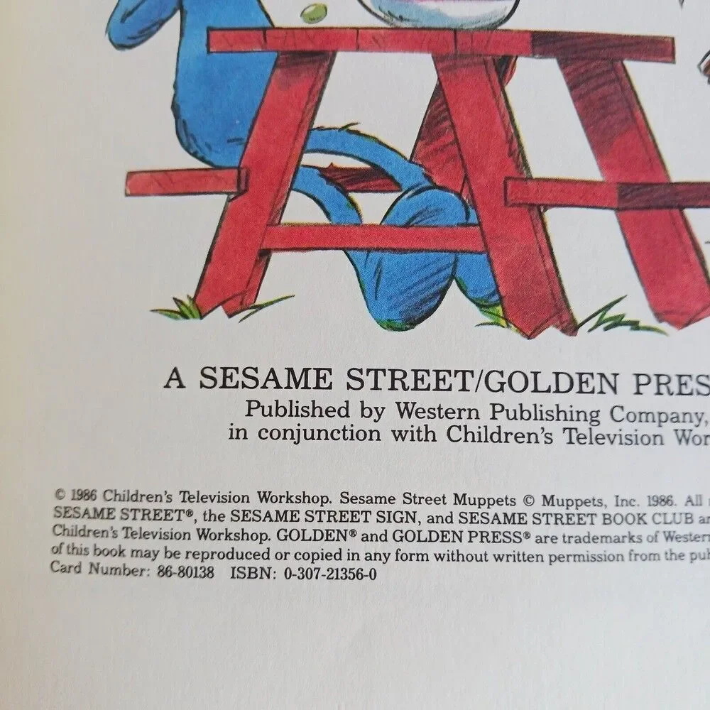 A My Name Is Annabel 1986 Sesame Street Book Club Hardcover by Michaela Muntean